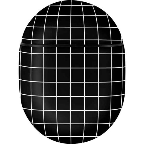 Black Grid Google Pixel Buds Skin